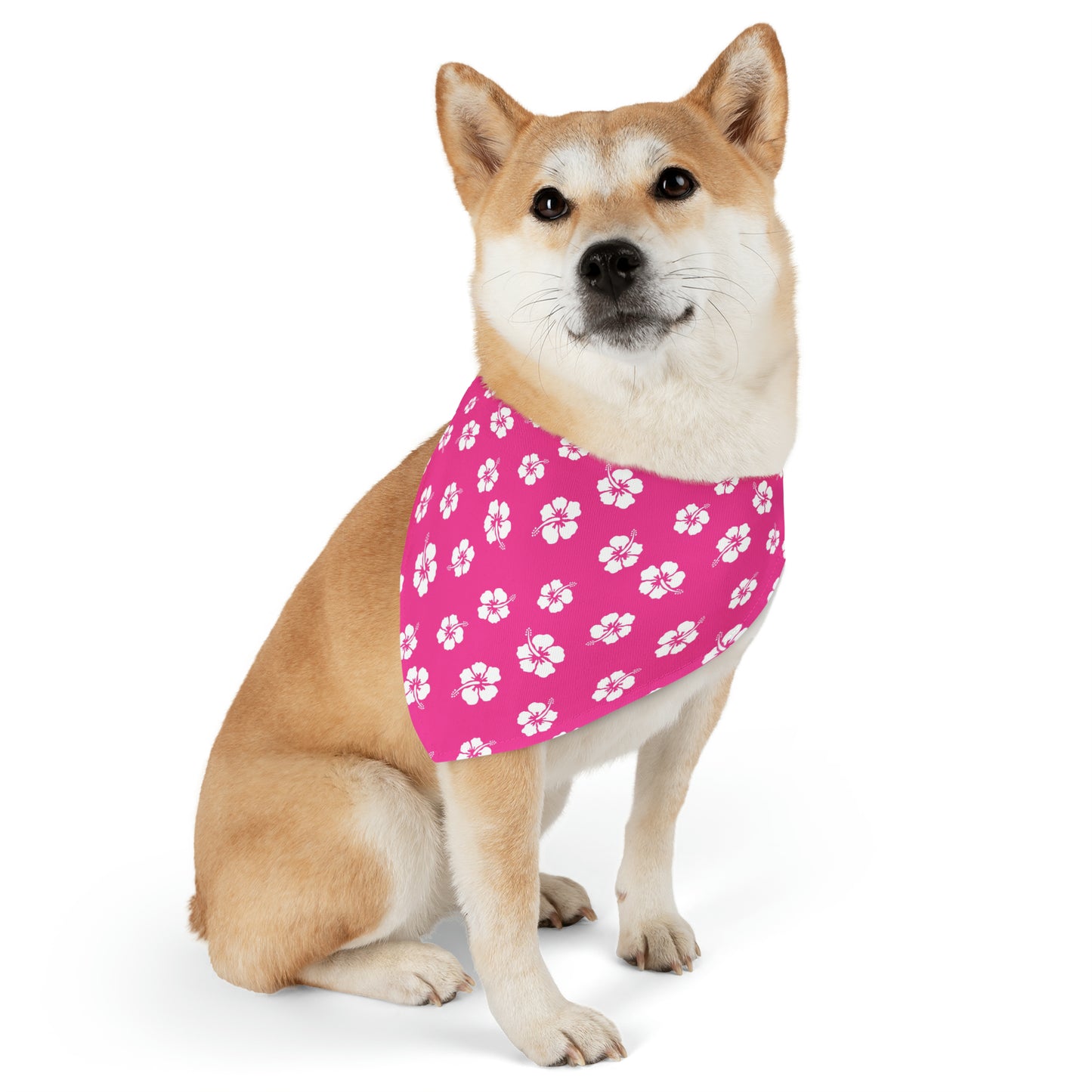 Happy Hibiscus (Dog Bandana Collar)