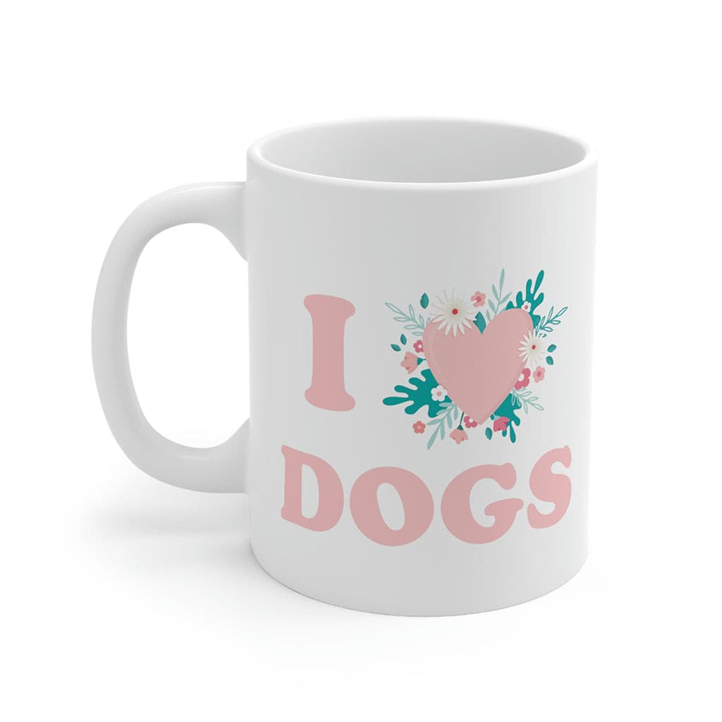 I Heart Dogs Mug