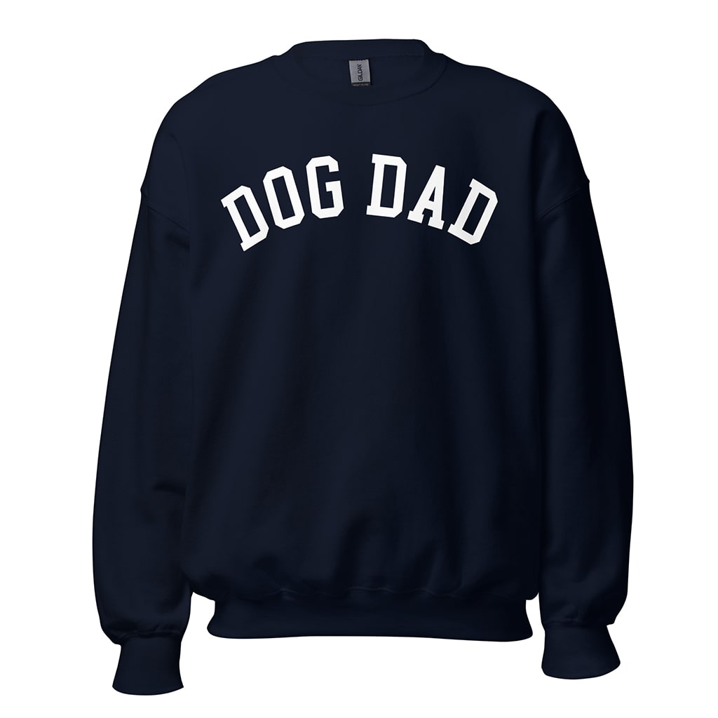 Dog Dad Block Sweatshirt