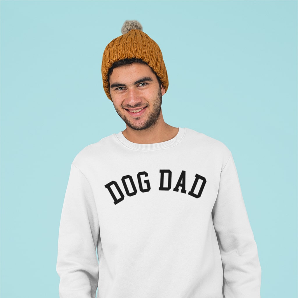 Dog Dad Block Sweatshirt