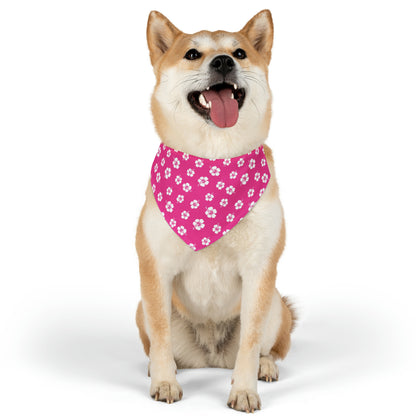 Happy Hibiscus (Dog Bandana Collar)