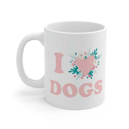 I Heart Dogs Mug