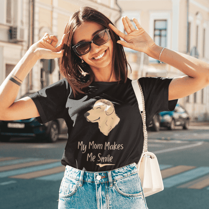 Mom Makes Me Smile Tee